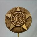 Annin Flagmakers Grave Marker-Bronze General Military for All U.S. Veterans AN22748